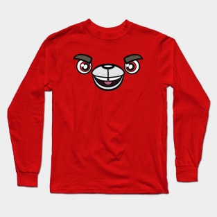 Evil Face Share Bear [Rx-Tp] Long Sleeve T-Shirt